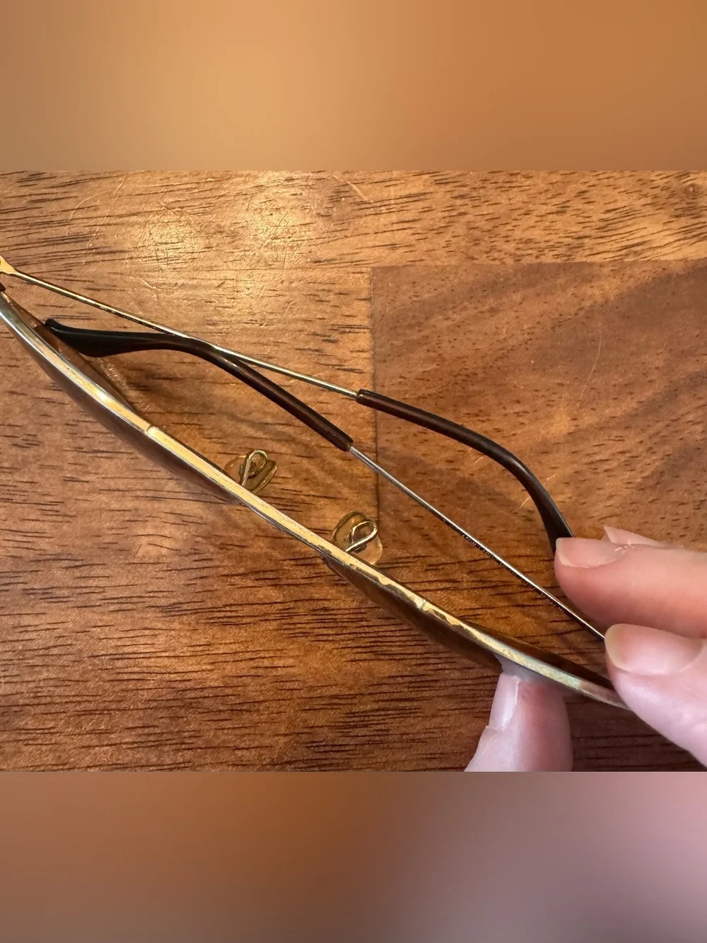 Classic Aviator Sunglasses Gold Frame